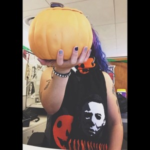 pumpkin head!