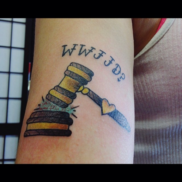 judge judy tattoo